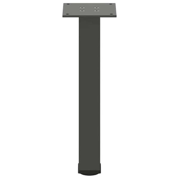 vidaXL Soffbordsben 4 st antracit 30-32 cm stål