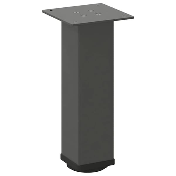 vidaXL Soffbordsben 4 st antracit 30-32 cm stål