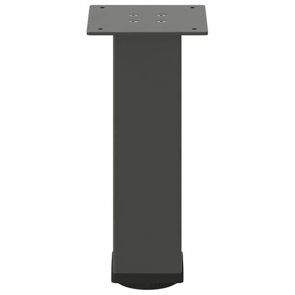 vidaXL Soffbordsben 4 st antracit 30-32 cm stål