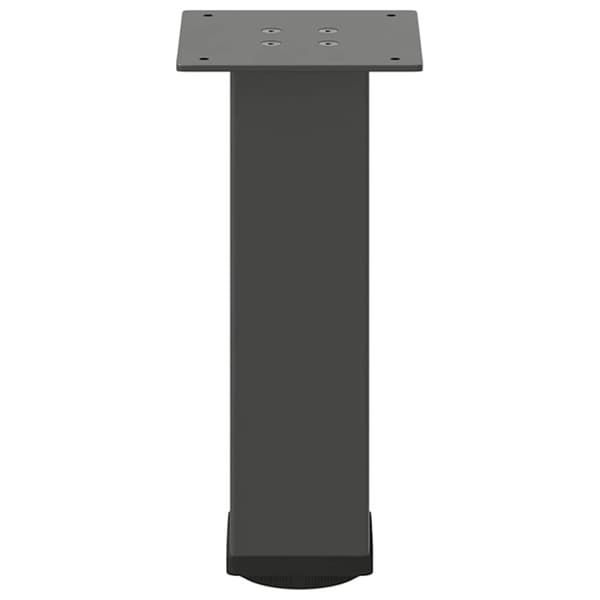 vidaXL Soffbordsben 4 st antracit 30-32 cm stål