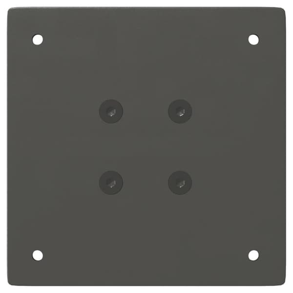 vidaXL Soffbordsben 4 st antracit 30-32 cm stål