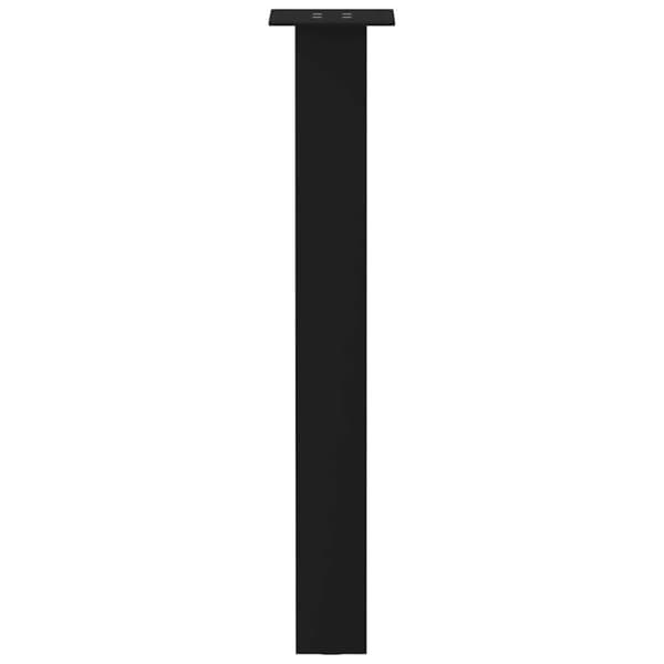 vidaXL sofabordben 4 stk. 72 cm stål sort