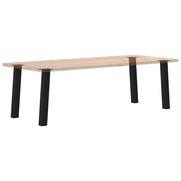 vidaXL sofabordben 4 stk. 72 cm stål sort