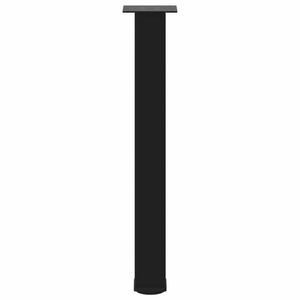 vidaXL Salongbordben 4 stk svart 72-74 cm stål