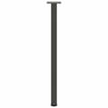 Pikkukuva 5 / 10: vidaXL Konsolipöydän jalat 4 kpl antrasiitti 72-74 cm teräs