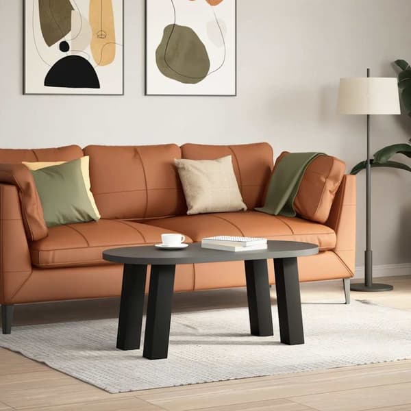 vidaXL Sohvapöydän jalat 4 kpl Musta 42 cm Teräs