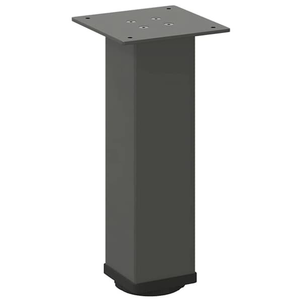 vidaXL sofabordben 4 stk. 42-44 cm stål antracitgrå