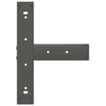 Miniatyrbilde 7 av 10: vidaXL Barbordben T-formet 2 stk antrasitt 40x35x(110-111) cm stål