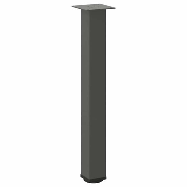 vidaXL Salongbordben 4 stk antrasitt 72-74 cm stål