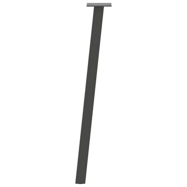 vidaXL Soffbordsben 4 st antracit 72 cm stål