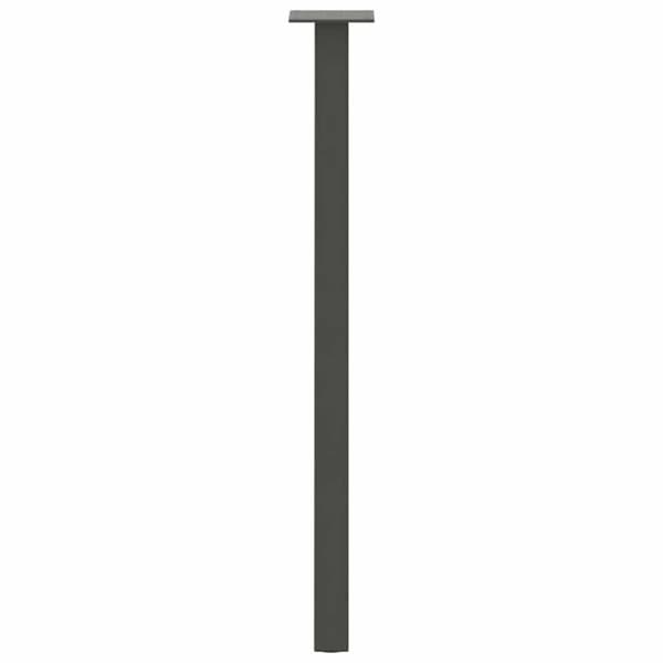 vidaXL Soffbordsben 4 st antracit 72 cm stål
