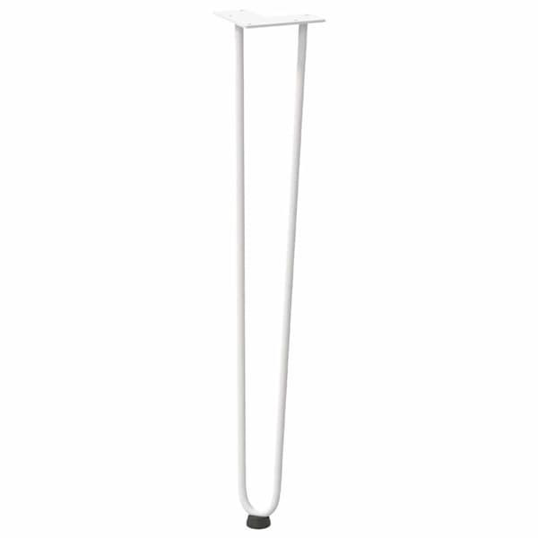 vidaXL Hiusneulajalat konsolipöytiin konsolipöydälle 4 kpl 72 cm