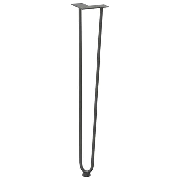 vidaXL Hiusneulajalat konsolipöytiin konsolipöydälle 4 kpl 72 cm