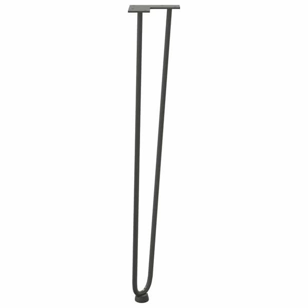 vidaXL Hiusneulajalat konsolipöytiin konsolipöydälle 4 kpl 72 cm