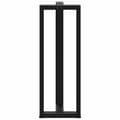 Miniatyrbilde 6 av 10: vidaXL Barbordben T-formet 2 stk svart 50x35x(110-111) cm stål