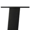Miniatyrbilde 9 av 10: vidaXL Salongbordben 4 stk svart 42 cm stål