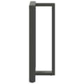 Pikkukuva 5 / 10: vidaXL Baaripöydän jalat T-muotoiset 2 kpl antrasiitti 60x35x(100-101) cm teräs