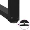 Miniatyrbild 9 av 10: vidaXL Soffbordsben T-formade 2 st svart 70x25x(30-31) cm stål