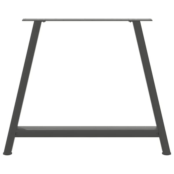 vidaXL Sohvapöydän jalat A-muotoiset 2 kpl Antrasiitti 90x(72-73) cm