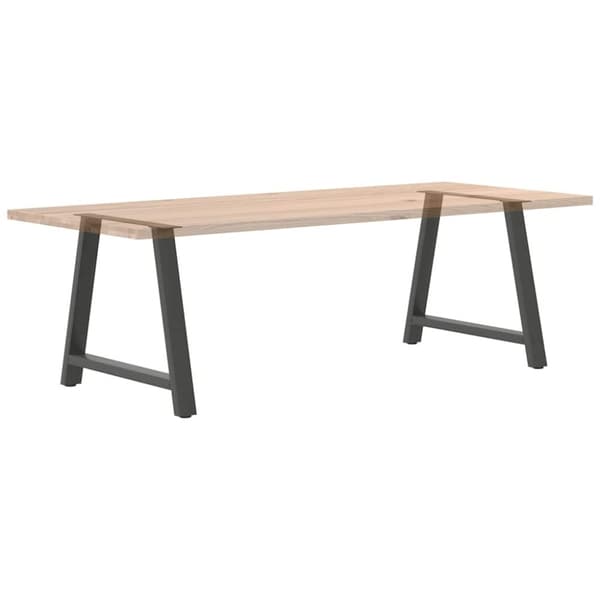 vidaXL Sohvapöydän jalat A-muotoiset 2 kpl Antrasiitti 90x(72-73) cm