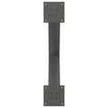 Miniatyrbilde 7 av 10: vidaXL Spisebordben X-formet 2 stk antrasitt 80x(72-73) cm stål