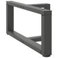 Miniatyrbilde 4 av 10: vidaXL Salongbordben T-formet 2 stk antrasitt 70x25x(30-31) cm stål