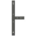 Miniatyrbilde 7 av 10: vidaXL Salongbordben T-formet 2 stk antrasitt 70x25x(30-31) cm stål