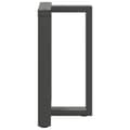 Pikkukuva 5 / 10: vidaXL Ruokapöydän jalat T-muotoiset 2 kpl antrasiitti 60x35x(72-73) cm teräs
