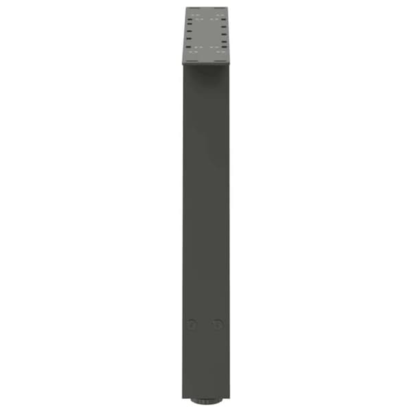 vidaXL sofabordben A-formet 2 stk 60x(42-43) cm stål antracitgrå