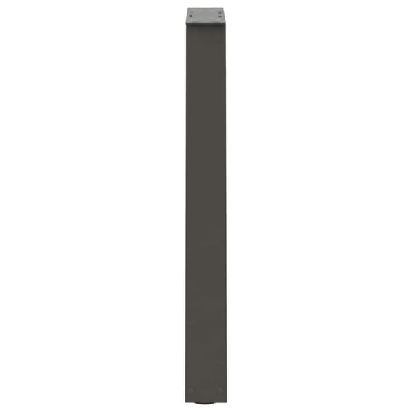 vidaXL sohvapöydän jalat V-muoto 2 kpl antrasiittia 50x(72-73)cm teräs