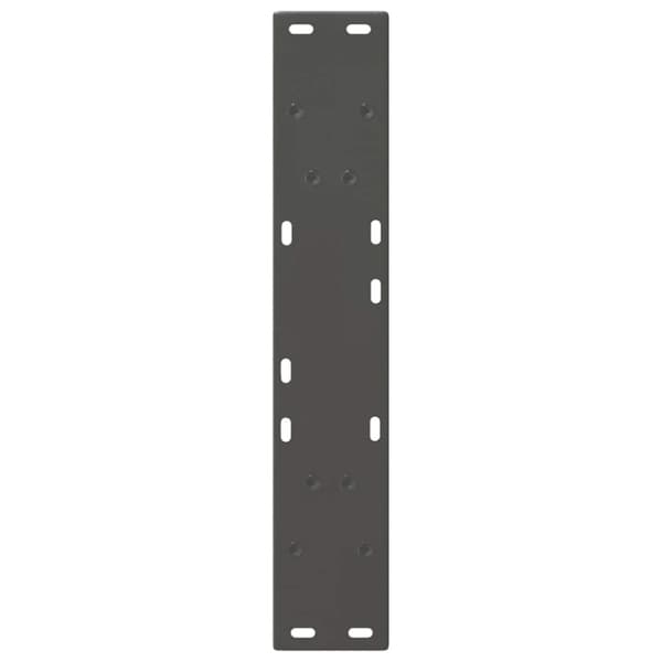 vidaXL sohvapöydän jalat V-muoto 2 kpl antrasiittia 50x(72-73)cm teräs