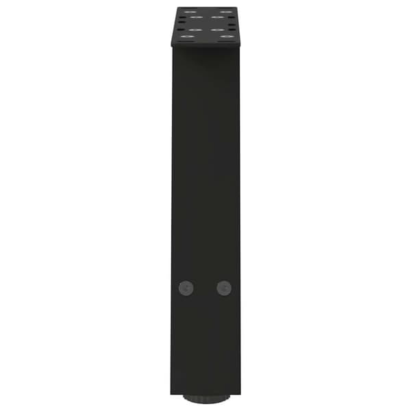 vidaXL Soffbordsben A-formade 2 st svart 40x(30-31) cm stål