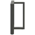 Miniatyrbilde 5 av 10: vidaXL Spisebordben T-formet 2 stk antrasitt 80x35x(72-73) cm stål