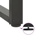 Miniatyrbilde 8 av 10: vidaXL Spisebordben T-formet 2 stk antrasitt 80x35x(72-73) cm stål