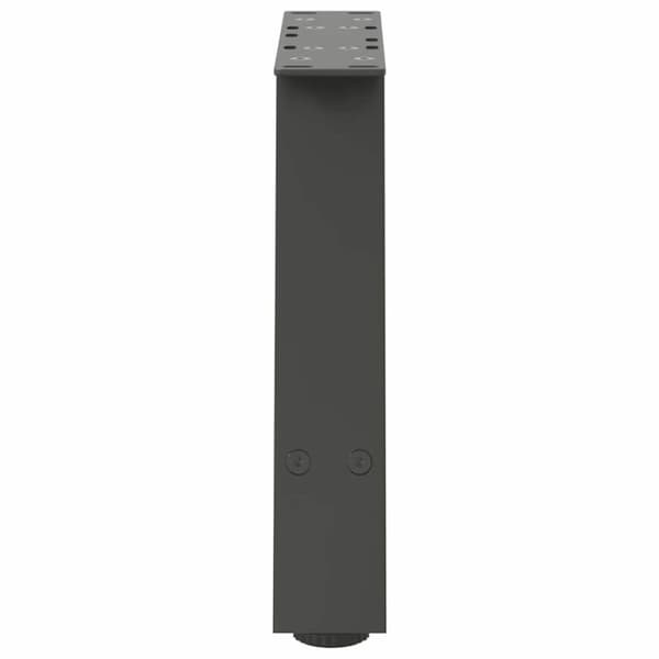 vidaXL sofabordben A-formet 2 stk 30x(30-31) cm stål antracitgrå