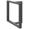 Miniatyrbilde 3 av 10: vidaXL Spisebordben T-formet 2 stk antrasitt 90x35x(72-73) cm stål