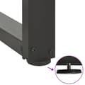 Miniatyrbilde 9 av 10: vidaXL Spisebordben T-formet 2 stk antrasitt 90x35x(72-73) cm stål