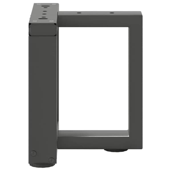 vidaXL Soffbordsben T-formade 2 st antracit 30x25x(30-31) cm stål