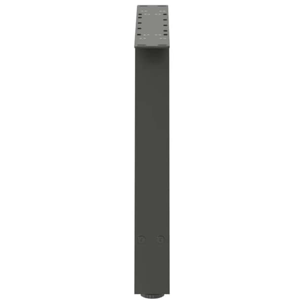 vidaXL Salongbordben A-formet 2 stk antrasitt 70 x (42-43) cm stål