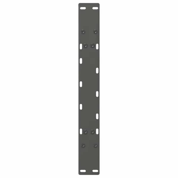 vidaXL Salongbordben A-formet 2 stk antrasitt 70 x (42-43) cm stål