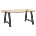 Miniatyrbilde 8 av 10: vidaXL Salongbordben A-formet 2 stk antrasitt 70 x (42-43) cm stål