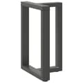 Pikkukuva 4 / 10: vidaXL Ruokapöydän jalat T-muotoiset 2 kpl antrasiitti 50x35x(72-73) cm teräs