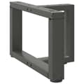 Miniatyrbilde 1 av 10: vidaXL Salongbordben T-formet 2 stk antrasitt 40x25x(30-31) cm stål