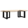 Miniatyrbilde 7 av 10: vidaXL Salongbordben T-formet 2 stk svart 40x25x(30-31) cm stål