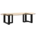 Miniatyrbilde 8 av 10: vidaXL Salongbordben T-formet 2 stk svart 40x25x(30-31) cm stål