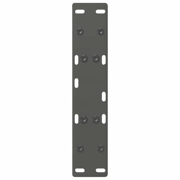vidaXL Soffbordsben A-formade 2 st antracit 30x(30-31) cm stål