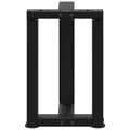 Pikkukuva 6 / 10: vidaXL Sohvapöydän jalat T-muotoiset 2 kpl musta 28x25x(42-43) cm teräs