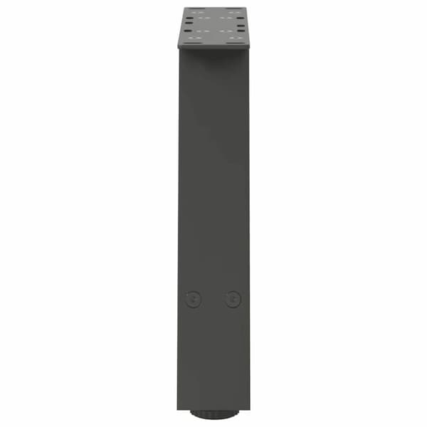 vidaXL Salongbordben A-formet 2 stk antrasitt 40x(30-31) cm stål