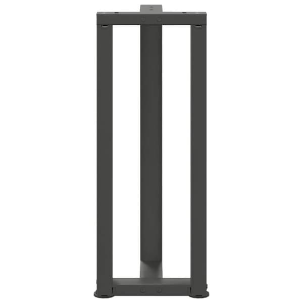 vidaXL konsolipöydän jalat T-muotoiset 2 kpl 25x28x(72-73) cm