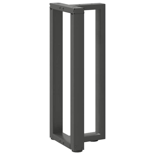 vidaXL konsolipöydän jalat T-muotoiset 2 kpl 25x28x(72-73) cm